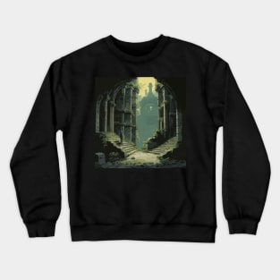 Ancient Ruins Crewneck Sweatshirt